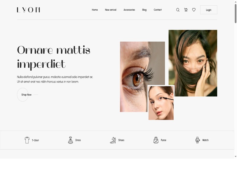 Lyon — Beauty store template