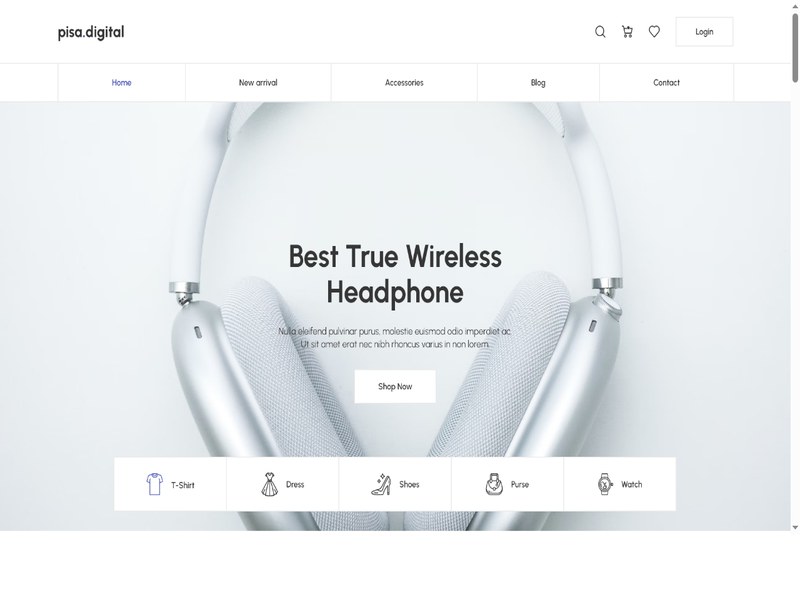 Tokyo — Electronics store template
